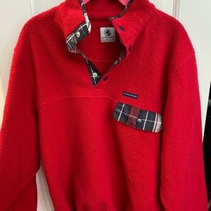 Southern Proper Red Pullover in Mens Small